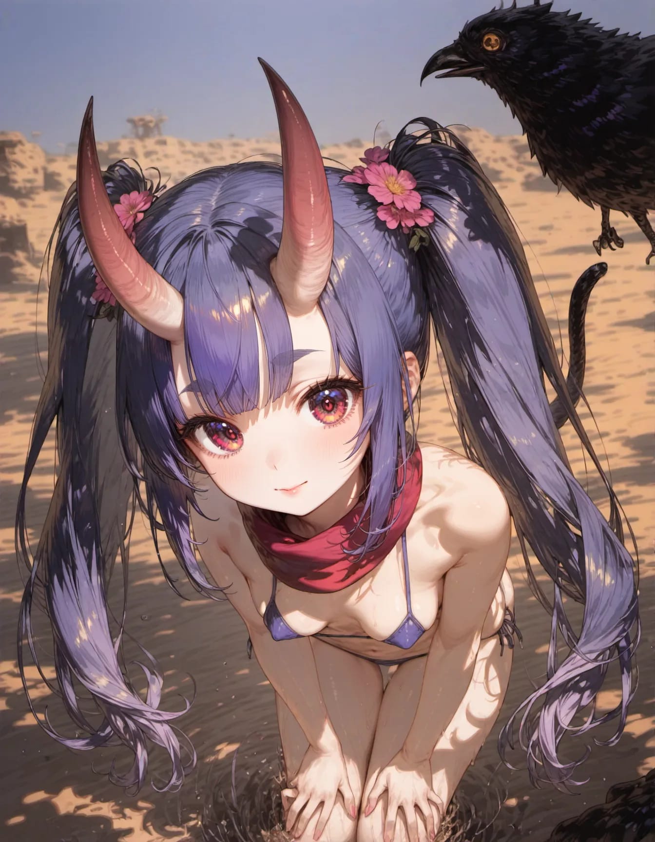 The Raven and the Horned Maiden