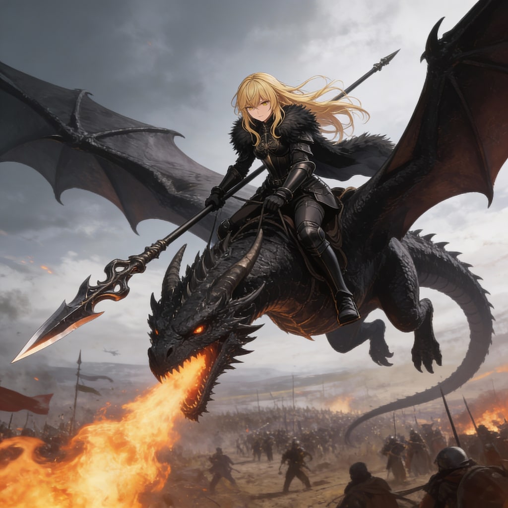 ブロンドの女騎士さん906