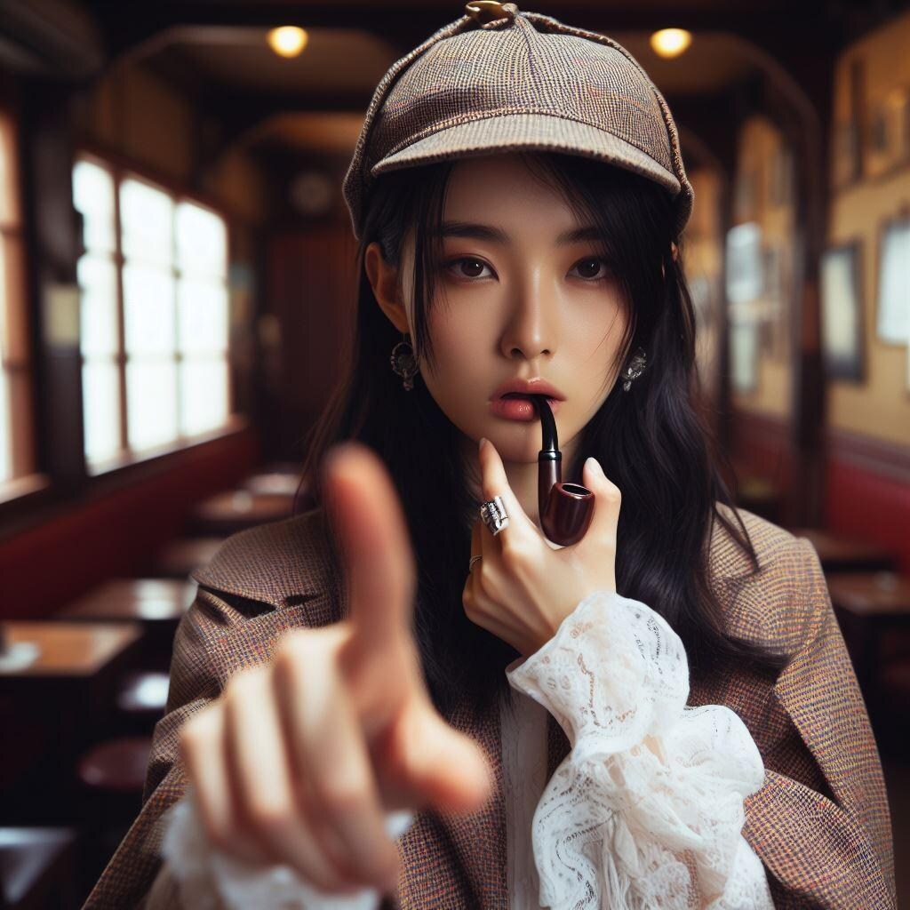犯人は…あなただ！