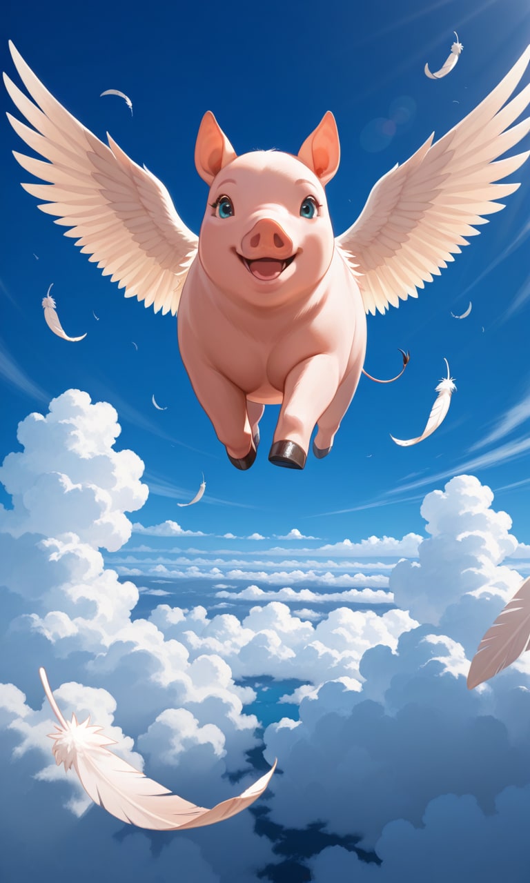Pigs might fly | の人気AIイラスト・グラビア