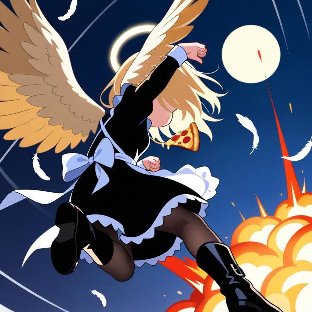 アウトドア オブ メイドちゃん※闇おピッツァシティ編