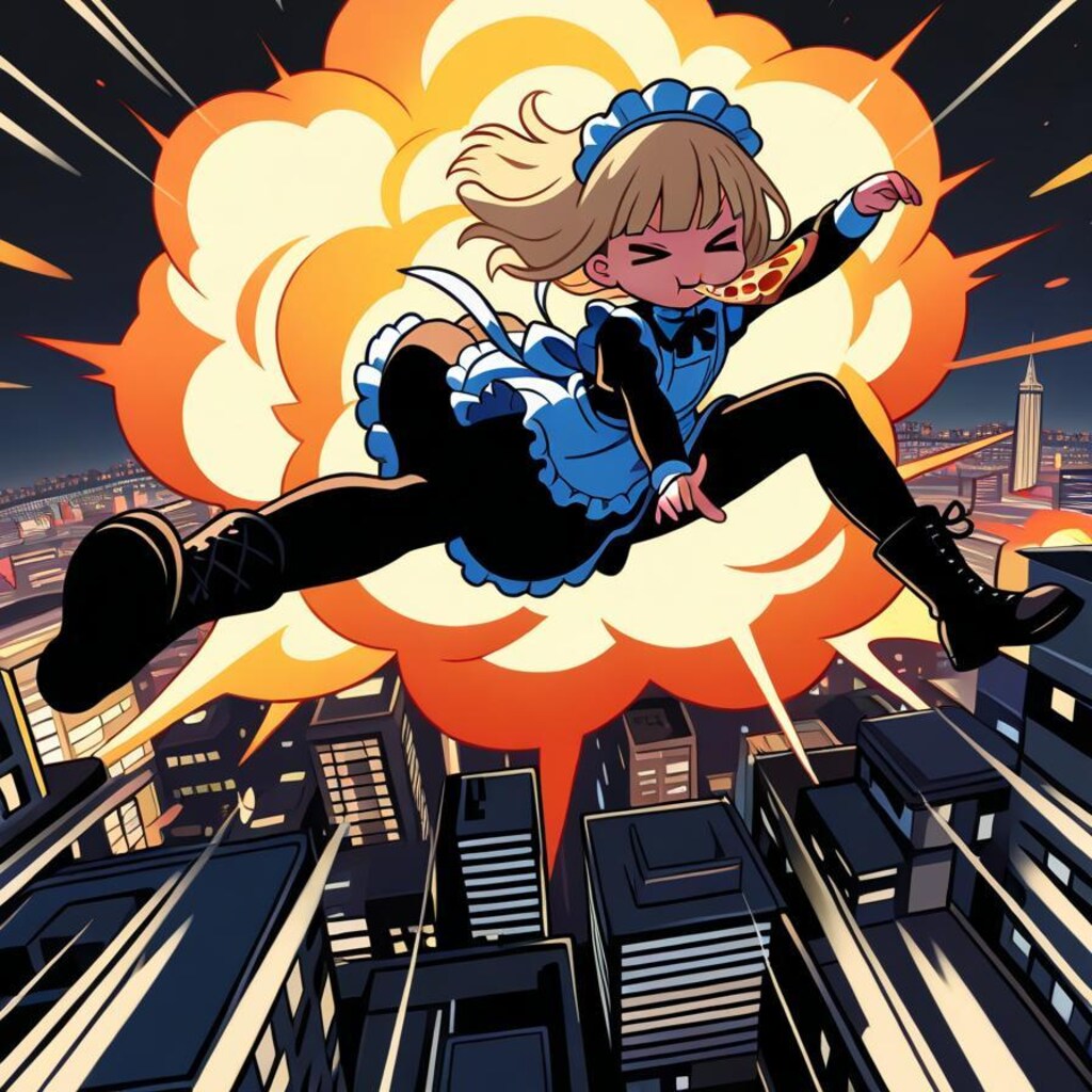 アウトドア オブ メイドちゃん※闇おピッツァシティ編