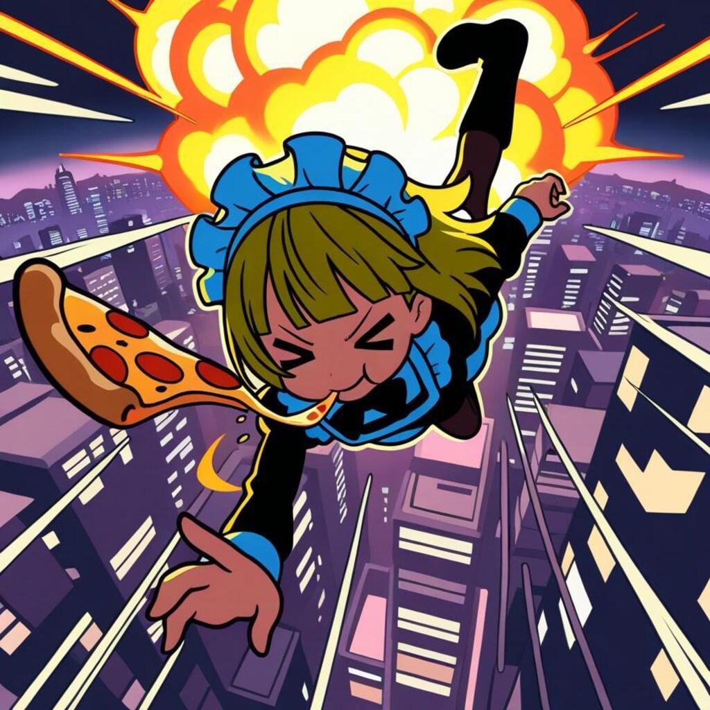 アウトドア オブ メイドちゃん※闇おピッツァシティ編