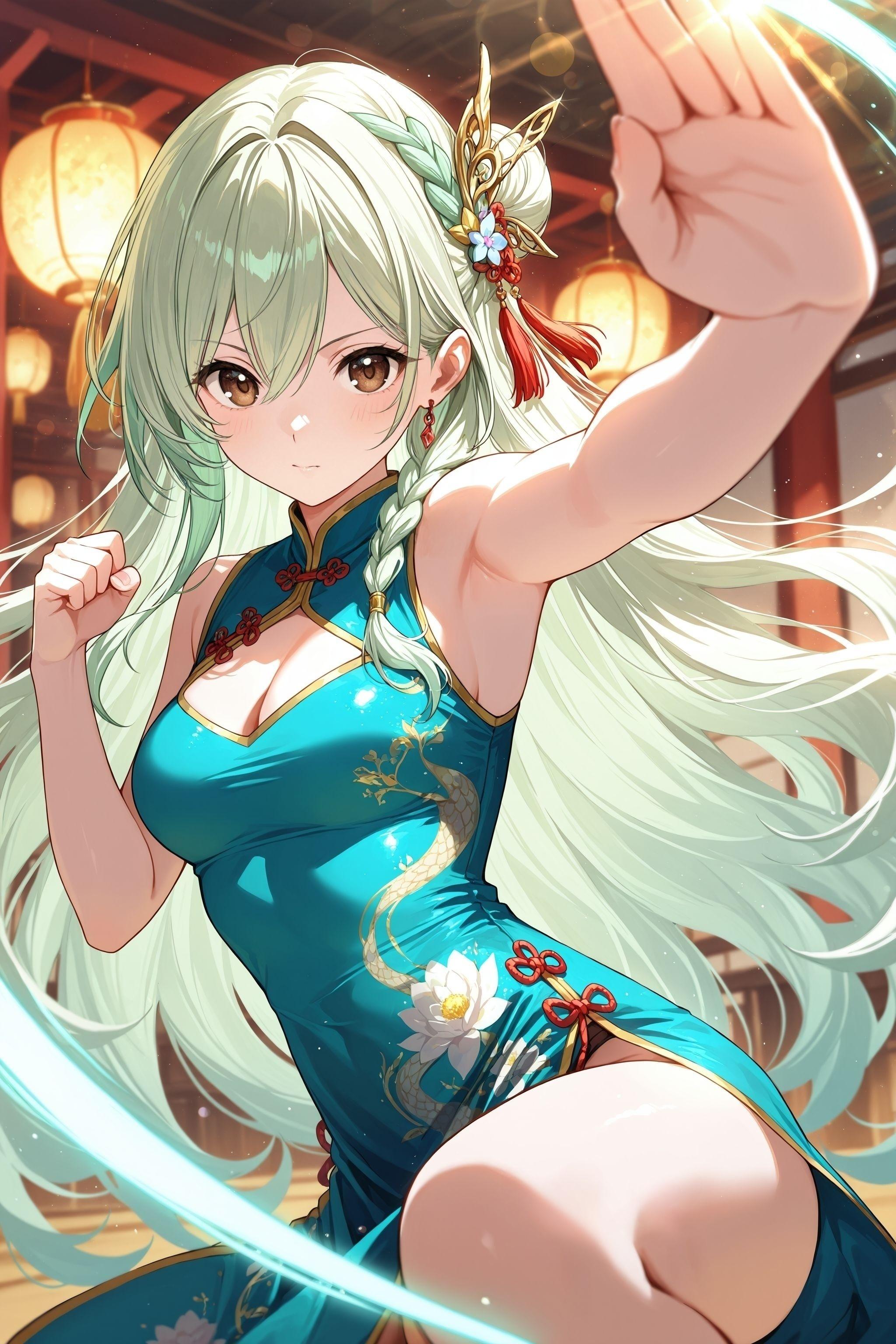 異世界の武闘家少女