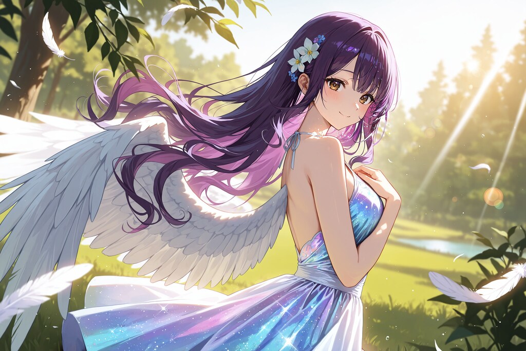 天使さん頑張ります