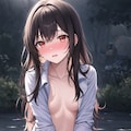 スカート流されちゃった…（R18版） 3枚目