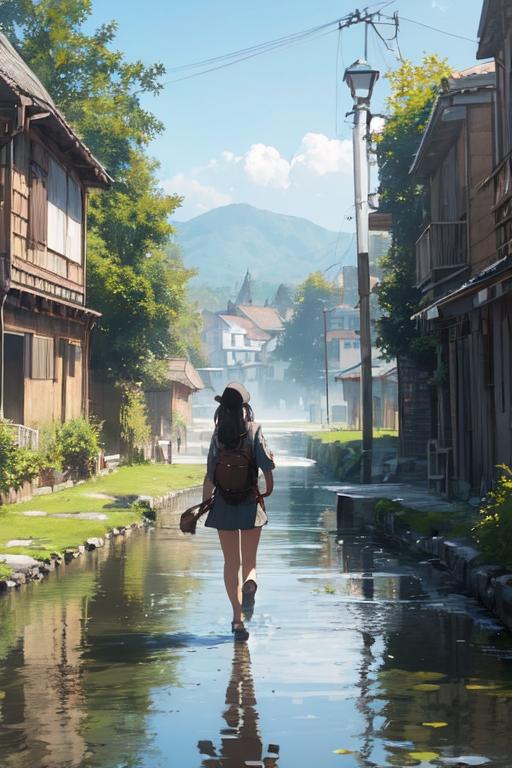 【オリジナル】:『a Walk on the Water』