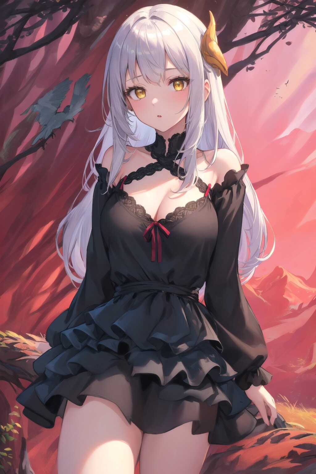 その頭に着けているのは何だい？