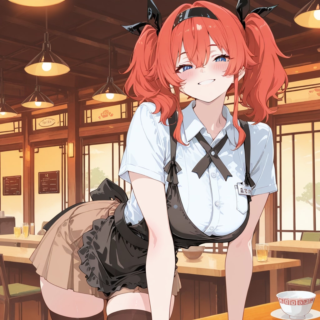 ランチタイムの注文取り