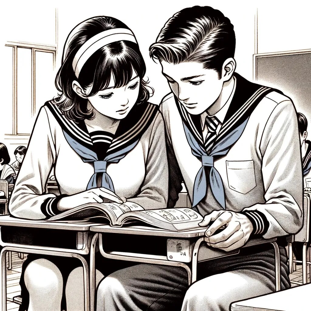 仲の良い二人