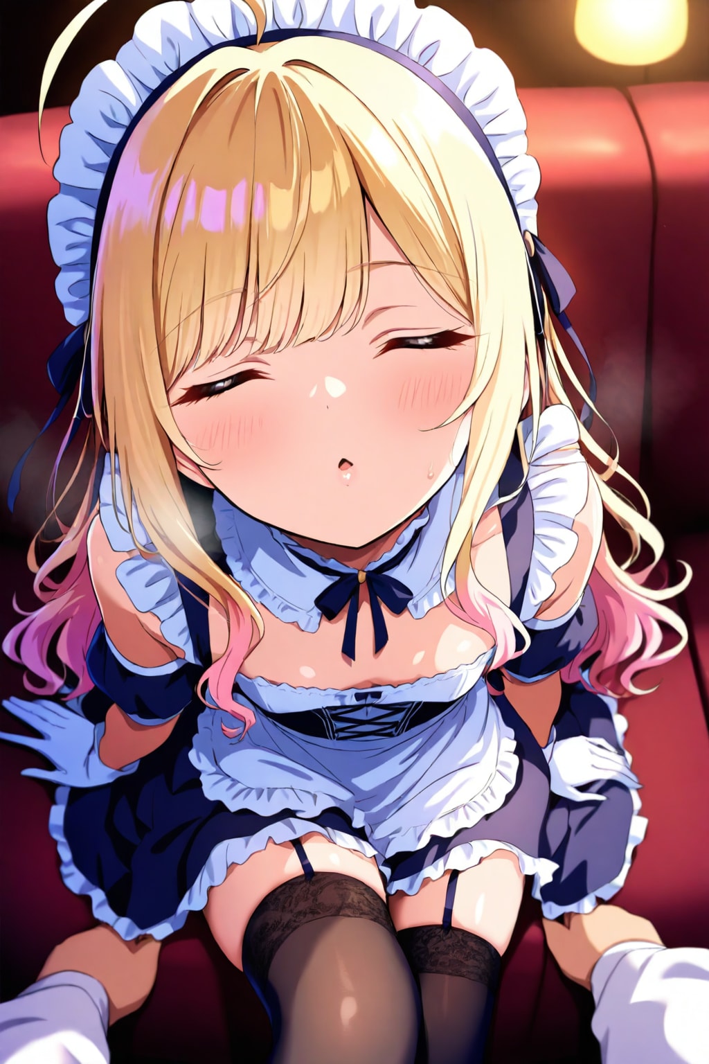 キス待ちメイド