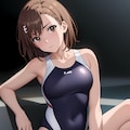 美琴の水着姿 / Mikoto in swimsuits / 泳装中的美琴 6枚目