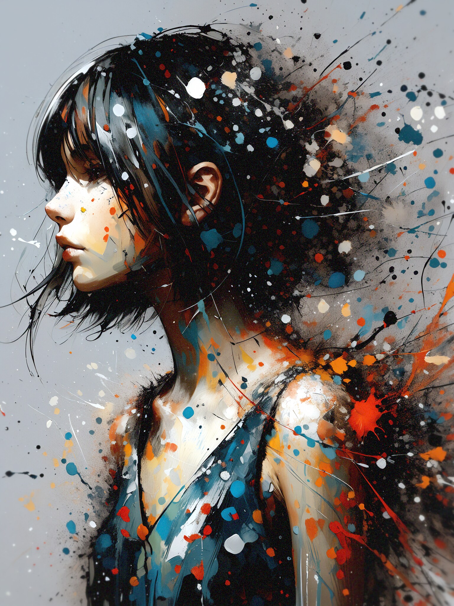 paint | の人気AIイラスト・グラビア