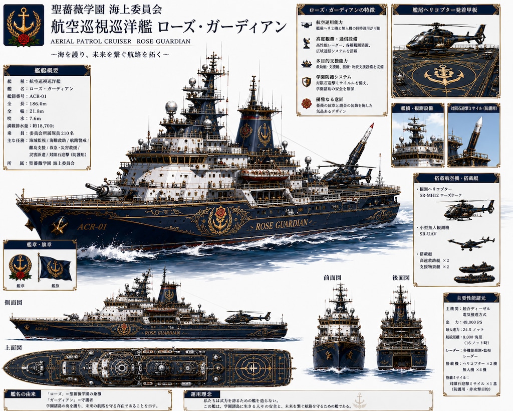 聖薔薇学園編〜海上委員会艦艇〜