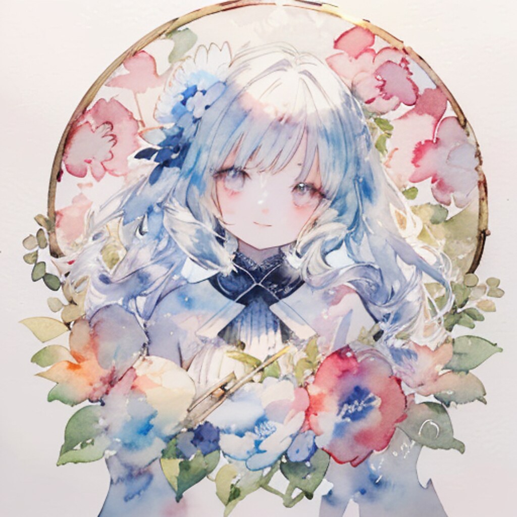 花少女 | の人気AIイラスト・グラビア