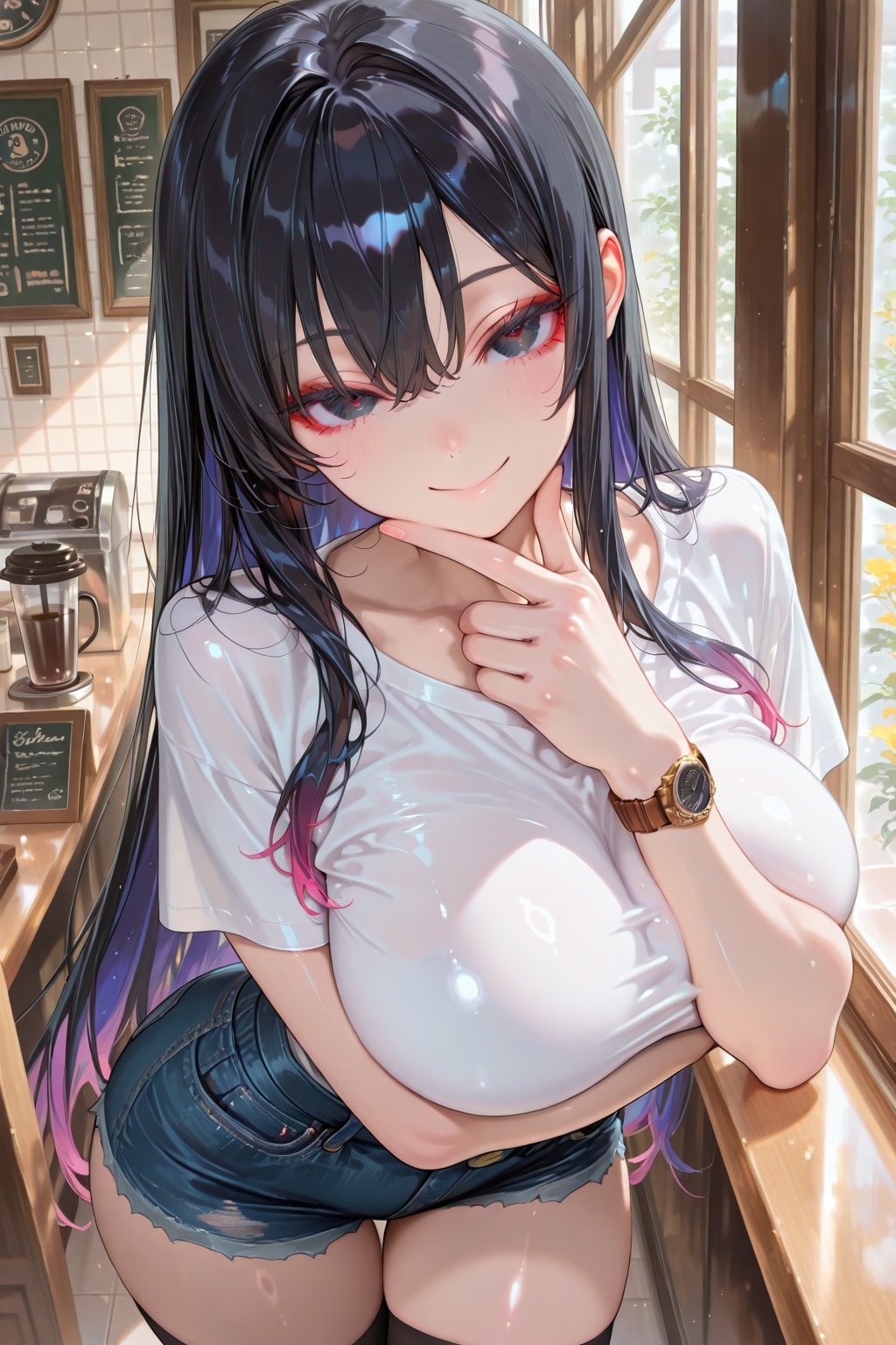 バイト中なのだ