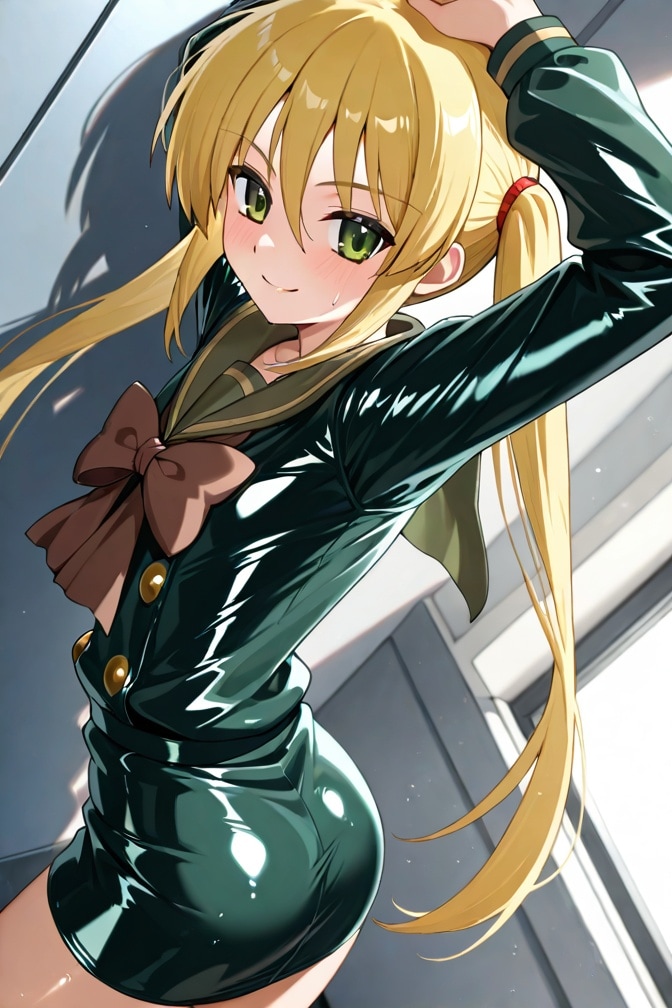 ハヤテのごとく　三千院ナギ　シャナ制服2