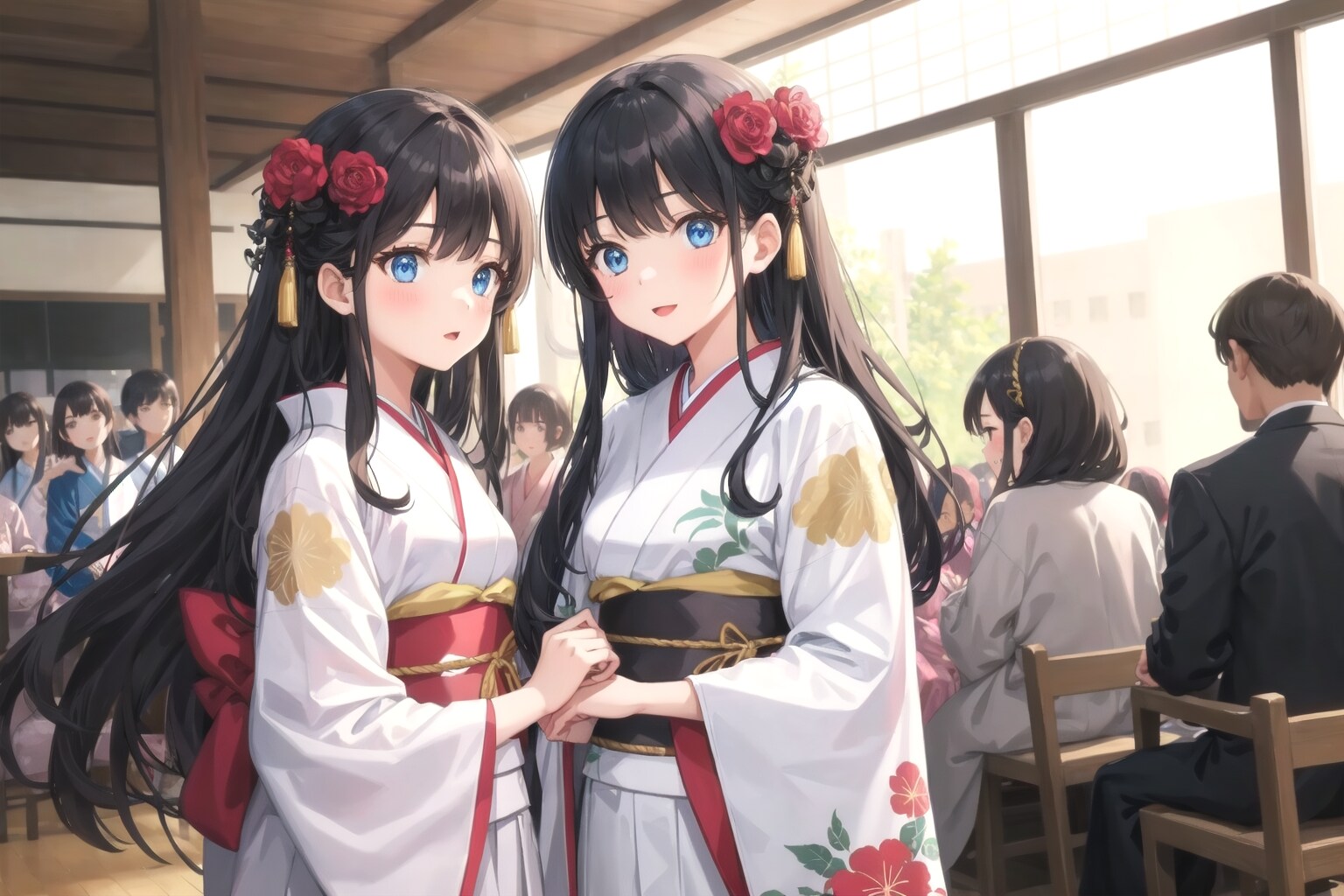 ちちぷいウェディング#披露宴（神前？） | の人気AIイラスト・グラビア