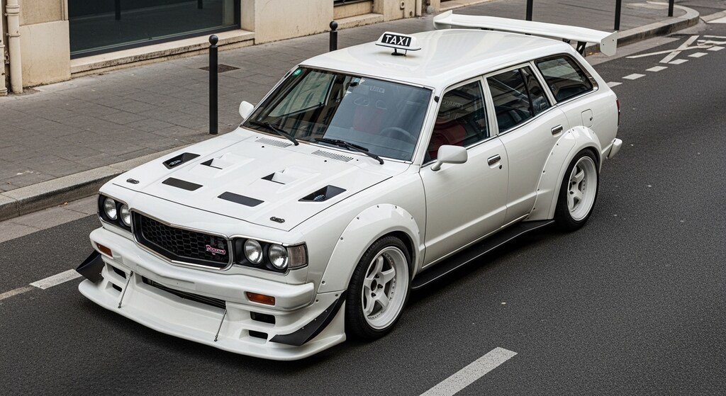 サバンナワゴンタクシーのドリ車