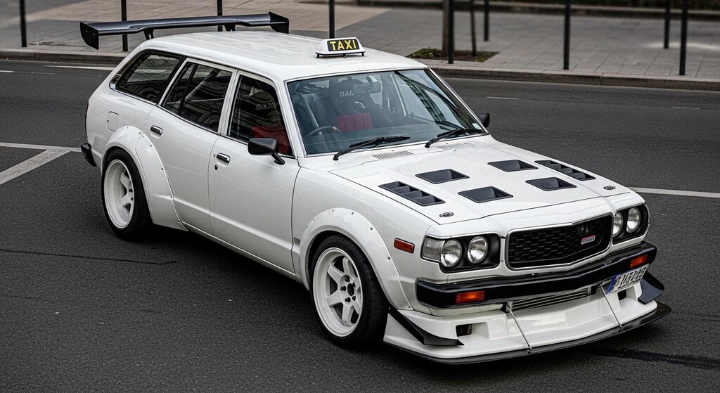 サバンナワゴンタクシーのドリ車