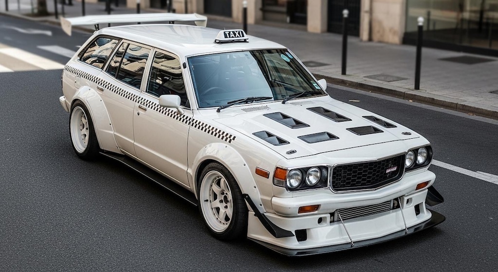 サバンナワゴンタクシーのドリ車