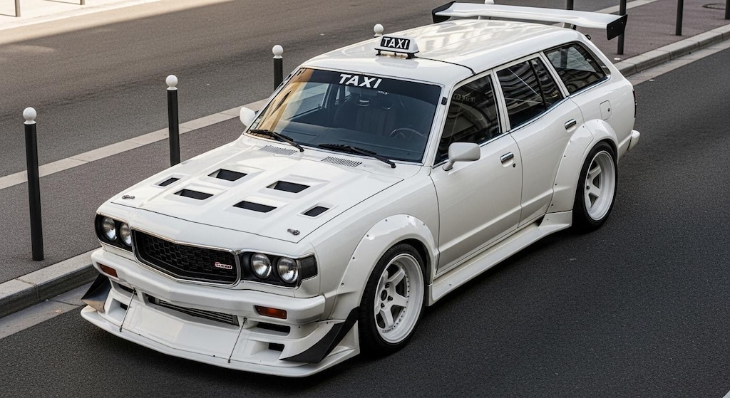 サバンナワゴンタクシーのドリ車