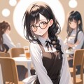 最近よく行く喫茶店のウェイトレスさん 2枚目