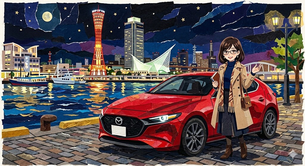 メリケン波止場とマツダ3