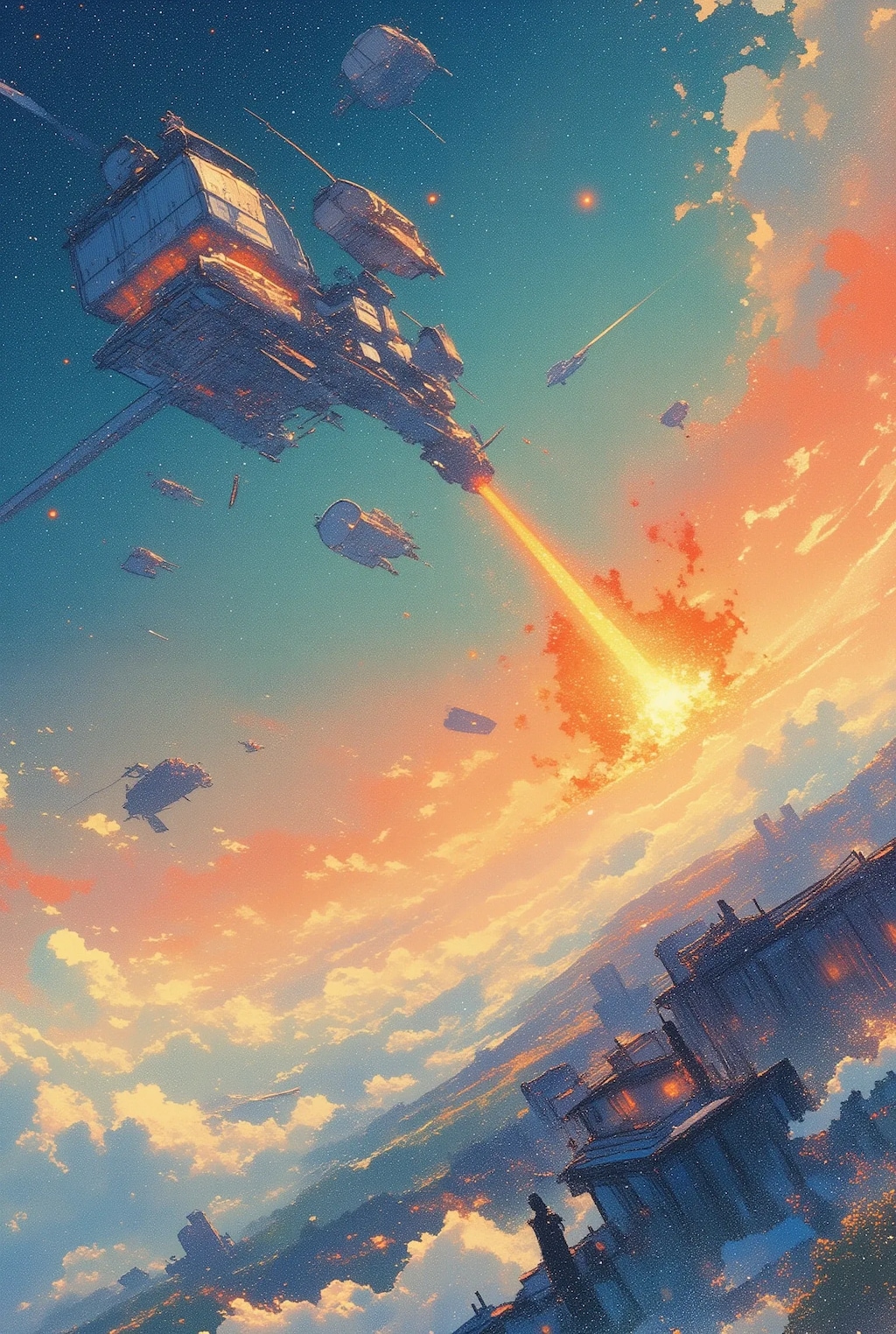 宇宙温泉旅館の最後