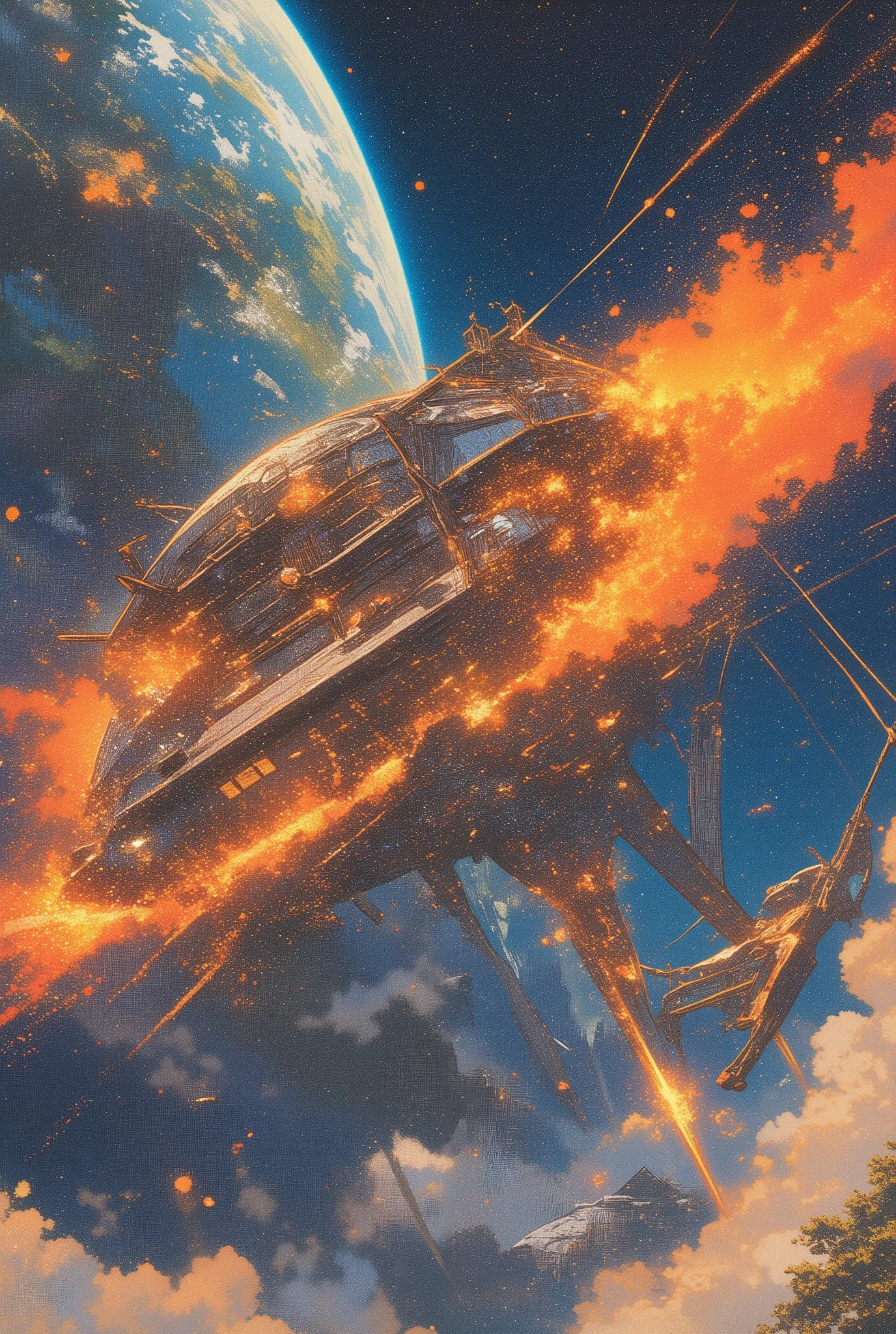 宇宙温泉旅館の最後 | の人気AIイラスト・グラビア