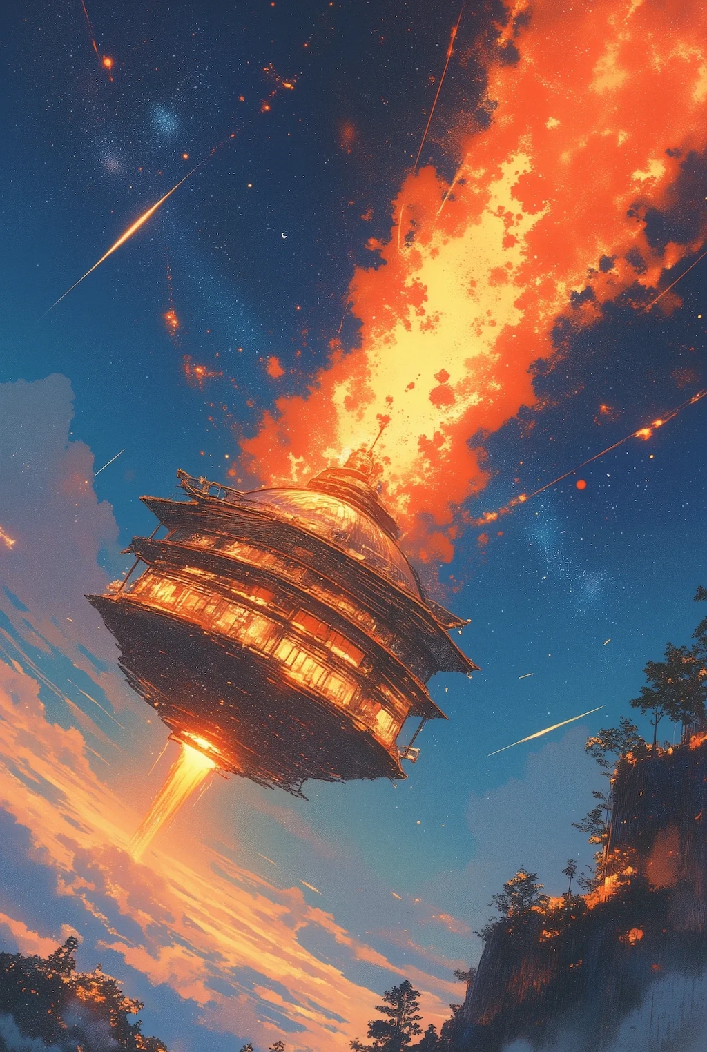 宇宙温泉旅館の最後