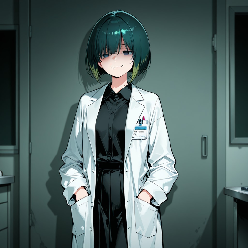 緑髪さん　4000いいね突破！