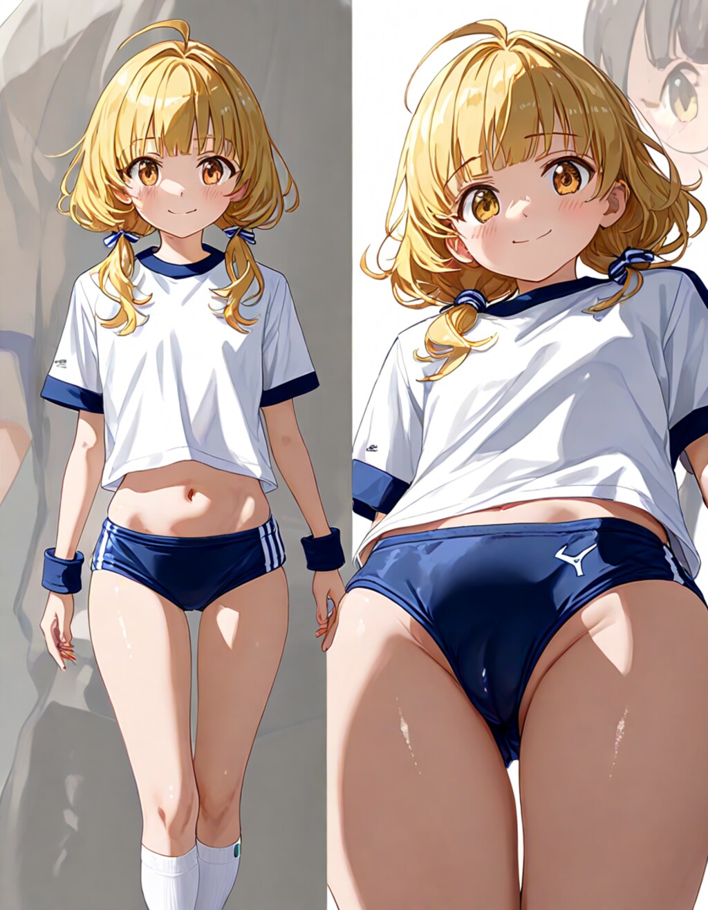 ブルマ＆体操服カタログ紺