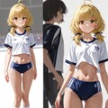 ブルマ＆体操服カタログ紺 5枚目