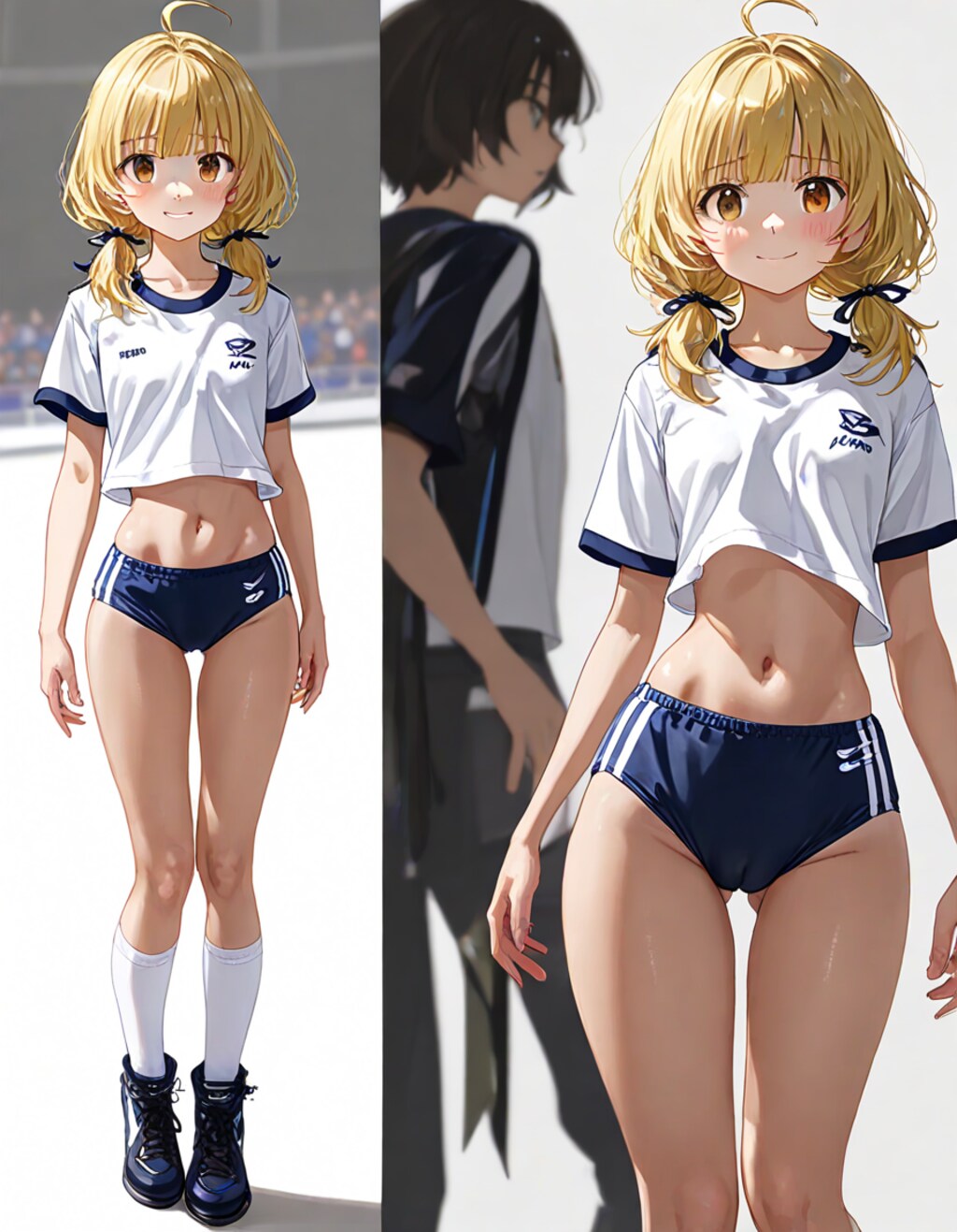 ブルマ＆体操服カタログ紺