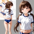 ブルマ＆体操服カタログ紺 9枚目