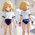 ブルマ＆体操服カタログ紺 2枚目