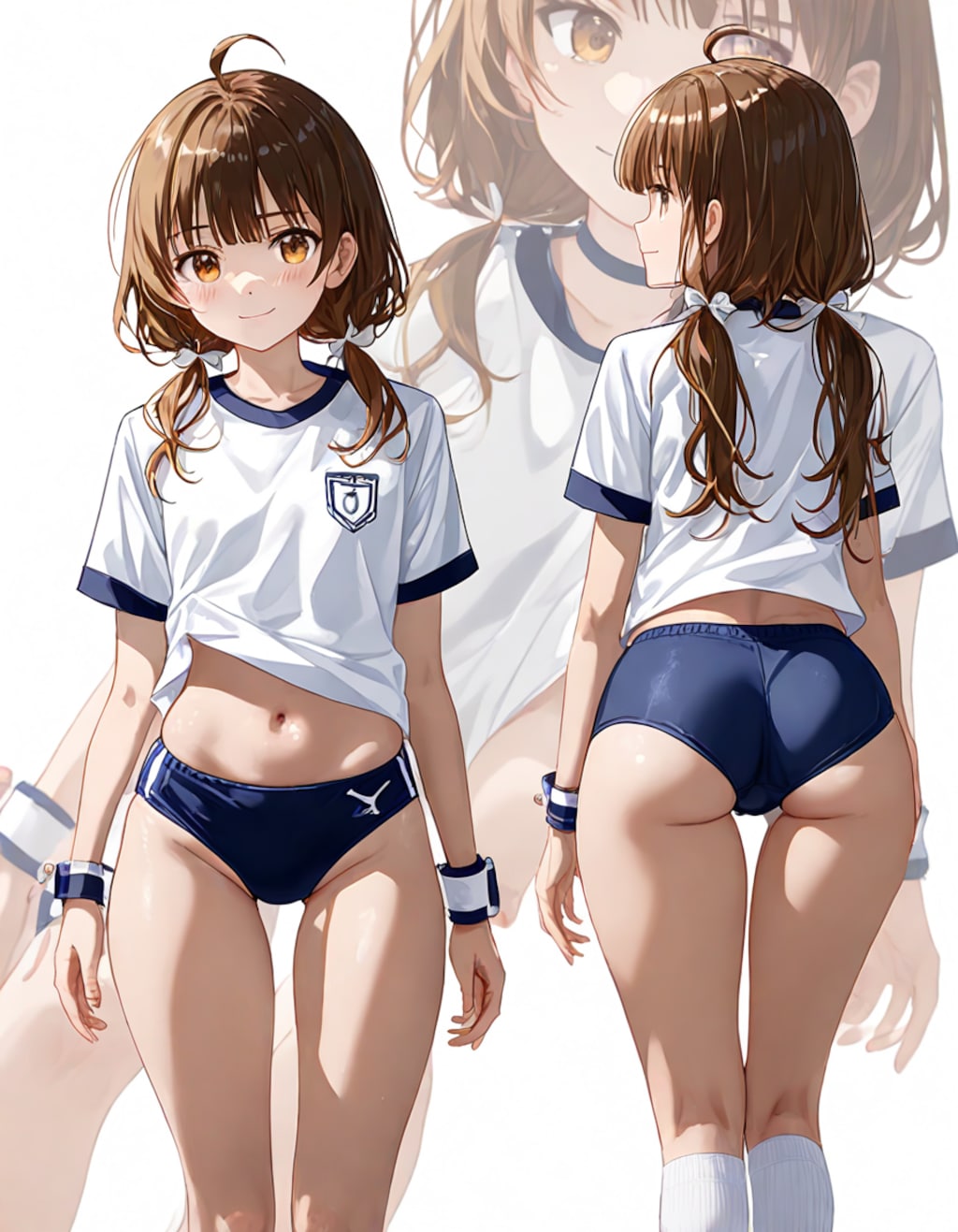 ブルマ＆体操服カタログ紺