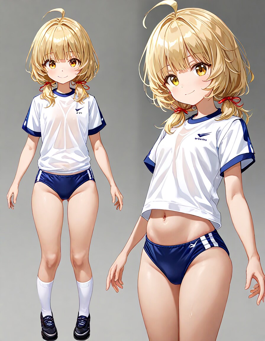 ブルマ＆体操服カタログ紺