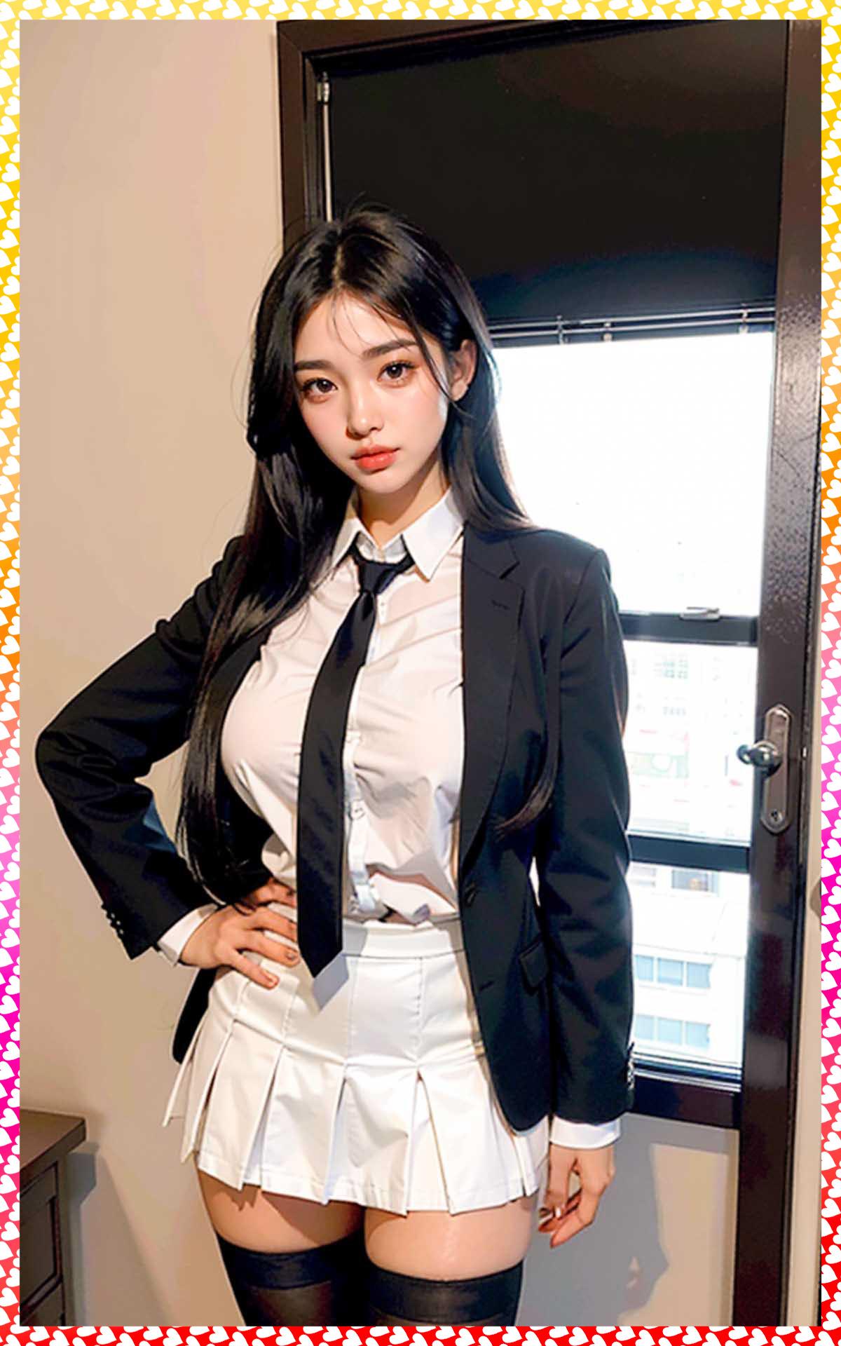 巨乳制服　 big breast uniform