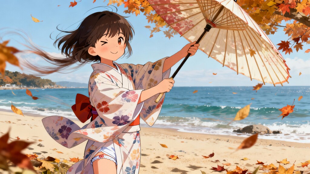 和傘ですよ-！。