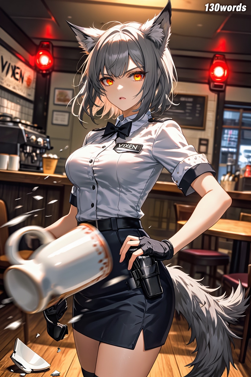 カップを落としただけなのに…