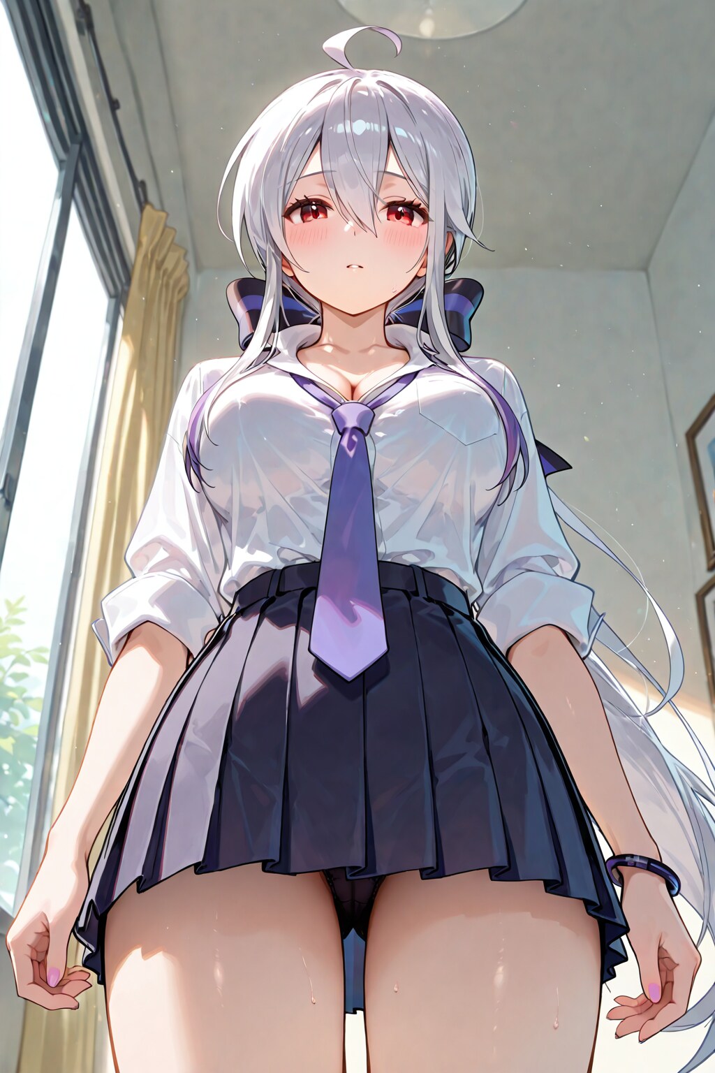 プリーツスカート