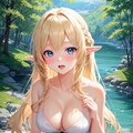 巨乳エルフ 7枚目