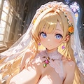 花嫁姿で 4枚目