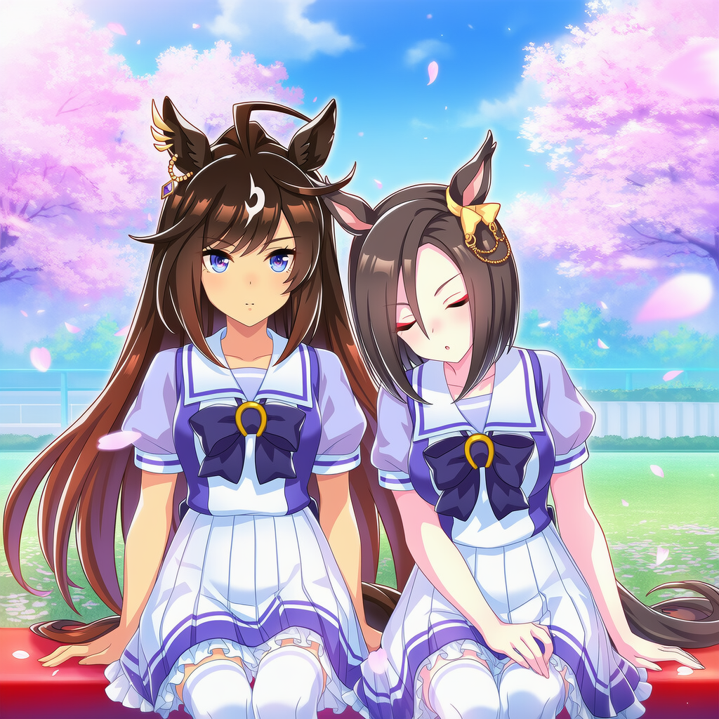 エアグルーヴとドゥラメンテ | の人気AIイラスト・グラビア