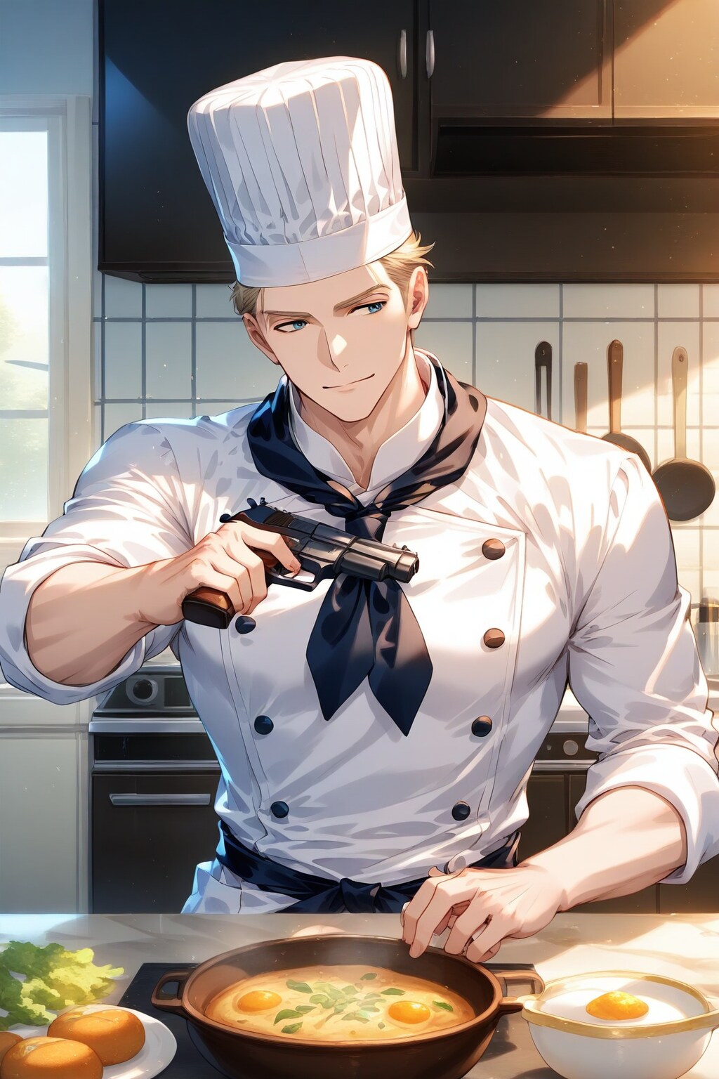 沈黙のコック | の人気AIイラスト・グラビア