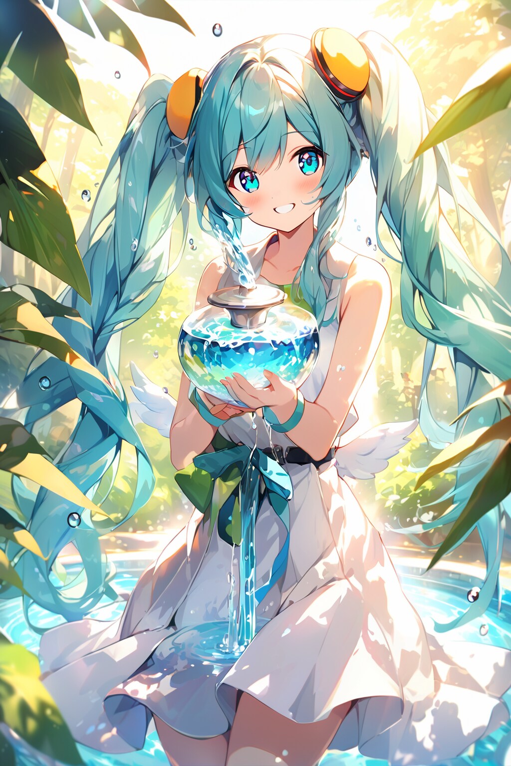 水の妖精 | の人気AIイラスト・グラビア