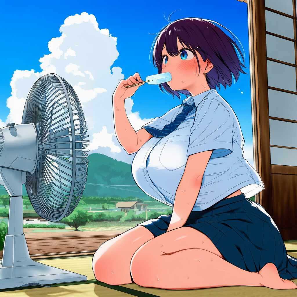 田舎の夏　rural summer