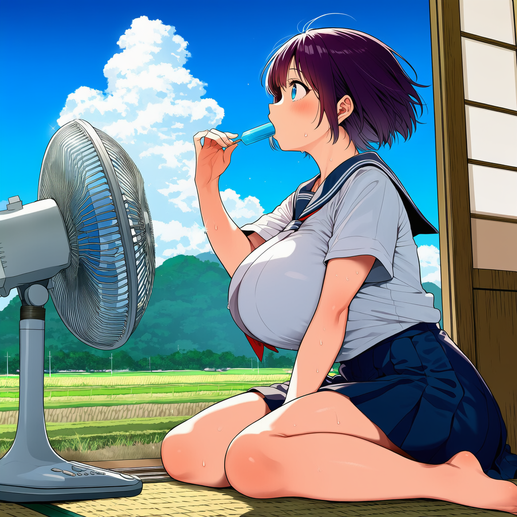 田舎の夏　rural summer